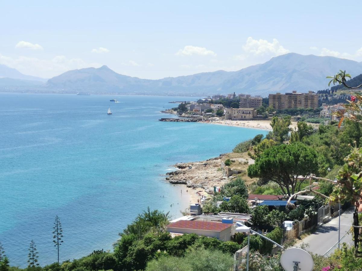 Panorama Apartment Addaura Palermo Eksteriør billede