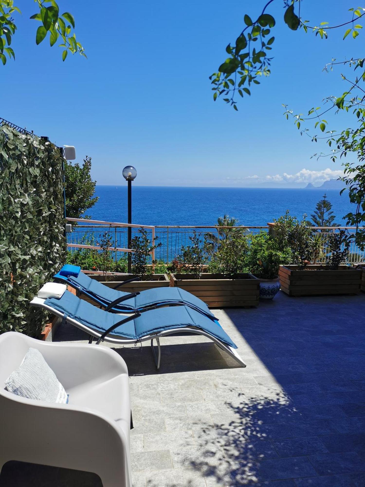 Panorama Apartment Addaura Palermo Eksteriør billede