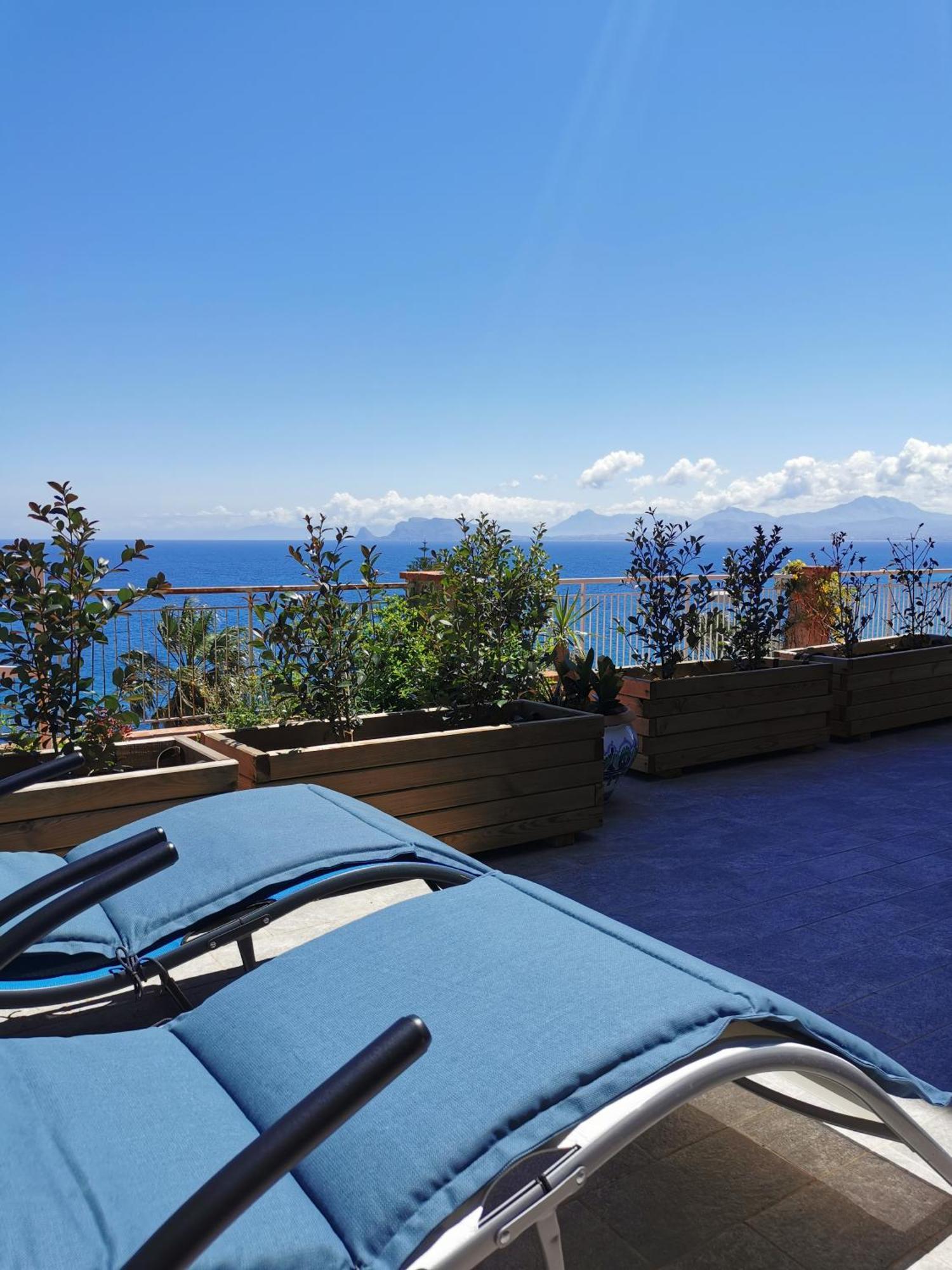 Panorama Apartment Addaura Palermo Eksteriør billede